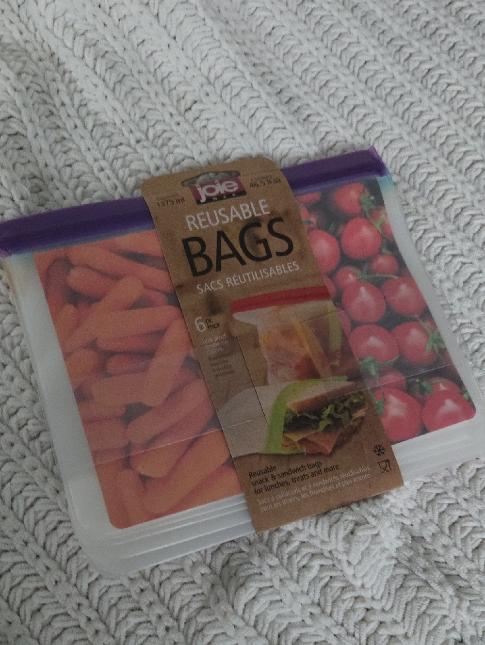 Reusable Food Storage Bags (6)